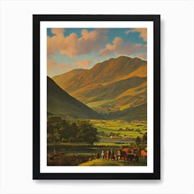 Killarney National Park Ireland Vintage Poster Art Print