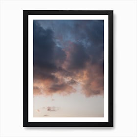 Pastel Sunset Sky Art Print