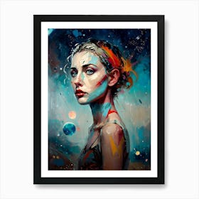 Long Portrait Art Print