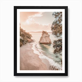 Coastal Island Sunset Art Print