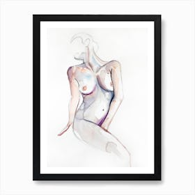 Nude 23 Art Print