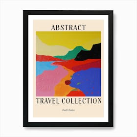 Abstract Travel Collection Poster South Sudan 1 Art Print