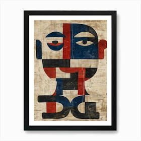 Face Of America Art Print