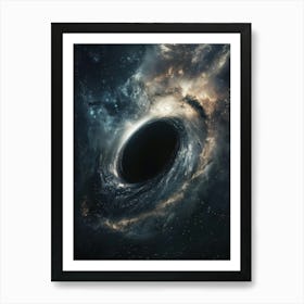 Black Hole 14 Art Print