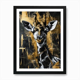 Giraffe 232 Art Print