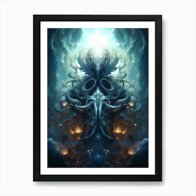 Octopus Art Print