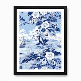 Phu Quoc, Vietnam, Inspired Travel Pattern 1 Art Print