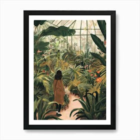 In The Garden Royal Botanic Garden Edinburgh United Kingdom 8 Art Print