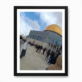 Dome Of The Rock Art Print