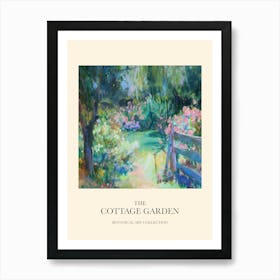 Cottage Garden Poster Enchanted Meadow 2 Art Print