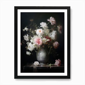 Wild Flowers Still Life Painting Art Print