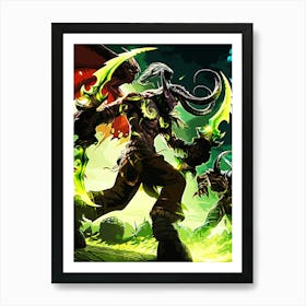 World Of Warcraft gaming movie 6 Art Print