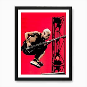 flea Red Hot Chilli Peppers band music 1 Art Print