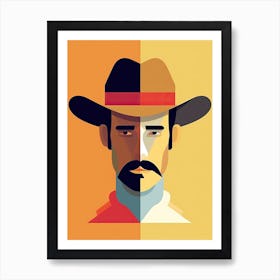 Cowboy Hat Art Print