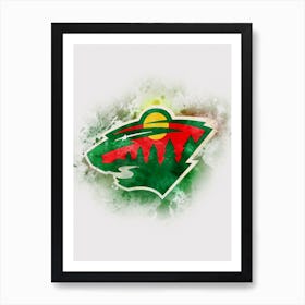 Minnesota Wild Art Print