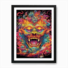 Psychedelic Art 2 Art Print