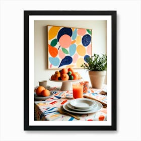 Table Setting Art Print