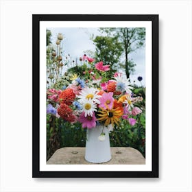 Autumn In A Vase Art Print