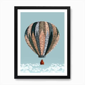 Luxor Balloons Art Print