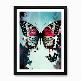 Butterfly Painting 202 Art Print