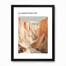 El Caminito Del Rey Spain 2 Hiking Trail Landscape Poster Art Print