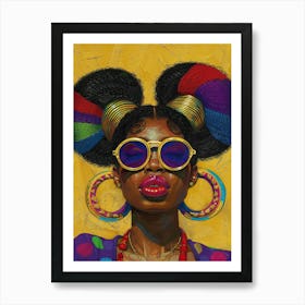 Afrofuturism 54 Art Print