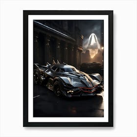 Batman Batmobile 7 Art Print