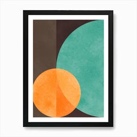 Color geometry in harmony 5 Poster