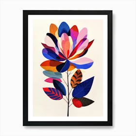 Abstract Flower 13 Art Print