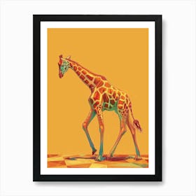 Giraffe 201 Art Print