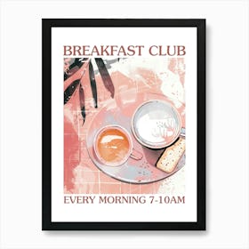 Breakfast Club Tea And Biscuits 1 Art Print