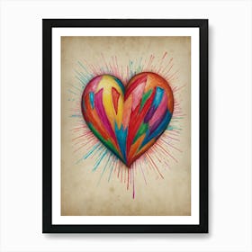 Heart — Stock Photo Art Print