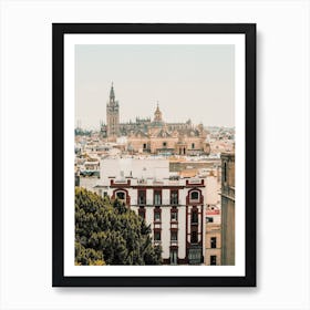 Valencia City View Art Print