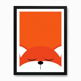 Foxes 1 Art Print