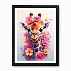 Giraffe Art Print