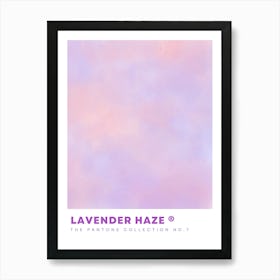 Lavender Haze Art Print