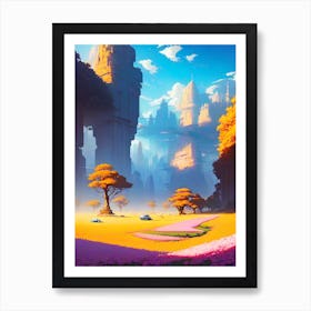 City sky Art Print