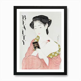 Beauty. Japanese Art Print