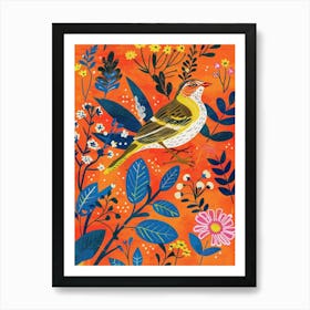 Spring Birds Lark Art Print