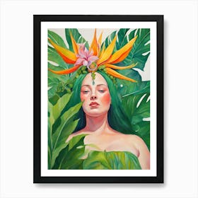 Bird Of Paradise Art Print