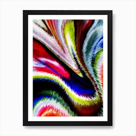 Acrylic Extruded Painting 651 Art Print