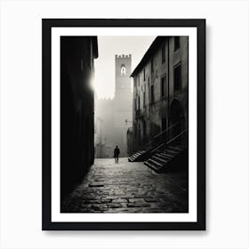 Orvieto, Italy,  Black And White Analogue Photography  1 Art Print