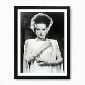 Bride Of Frankenstein Actor Elsa Lanchester Art Print