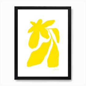Spring Yellow Flowers 7 Art Print