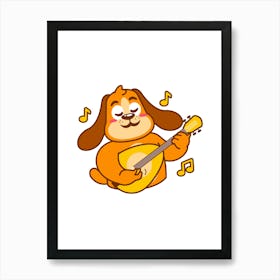 Prints, posters, nursery and kids rooms. Fun dog, music, sports, skateboard, add fun and decorate the place.28 Art Print