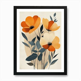 Poppies Canvas Print 1 Art Print