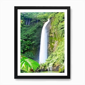 Diamond Falls, Saint Lucia Majestic, Beautiful & Classic (1) Art Print