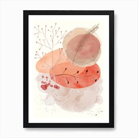 Abstract Watercolor Painting 20 Art Print