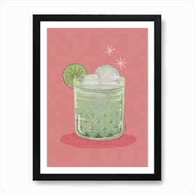 Lemon Tonic Art Print