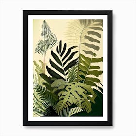 Hardy Fern Rousseau Inspired Art Print